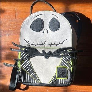 Loungefly Disney Black and White Nightmare Before Christmas Bag